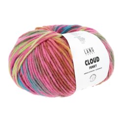 Lang Yarns - Cloud Funky Fv. 27 Pink/Bl�/Fuchsia/Gr�n Multi