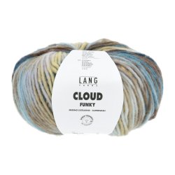 Lang Yarns - Cloud Funky Fv. 28 Plum/Grey/Navy/Brass Multi