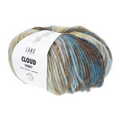 Lang Yarns - Cloud Funky Fv. 28 Plum/Grey/Navy/Brass Multi