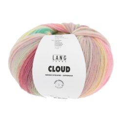 Lang Yarns - Cloud Fv. 29 Gul/Gr�n/Turkis/R�d Multi