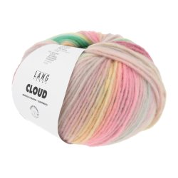 Lang Yarns - Cloud Fv. 29 Gul/Gr�n/Turkis/R�d Multi
