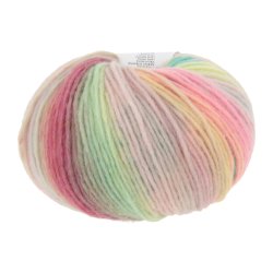Lang Yarns - Cloud Fv. 29 Gul/Gr�n/Turkis/R�d Multi