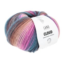 ang Yarns - Cloud Fv. 32 Pink/Bl�/Violet//Petrol Multi