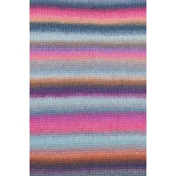 ang Yarns - Cloud Fv. 32 Pink/Bl�/Violet//Petrol Multi