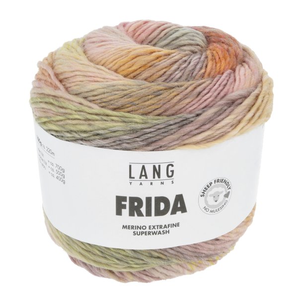 Lang Yarns - Frida Fv. 01 Rose/Coral Multi