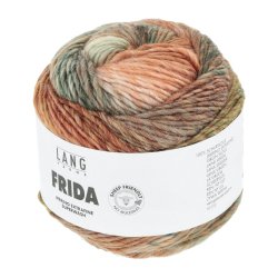 Lang Yarns - Frida Fv. 02 Rust/Lys Grn Multi