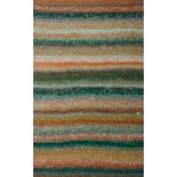 Lang Yarns - Frida Fv. 02 Rust/Lys Grn Multi