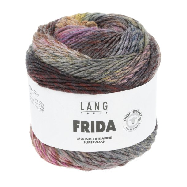 Lang Yarns - Frida Fv. 03 Rose/Lilla Multi