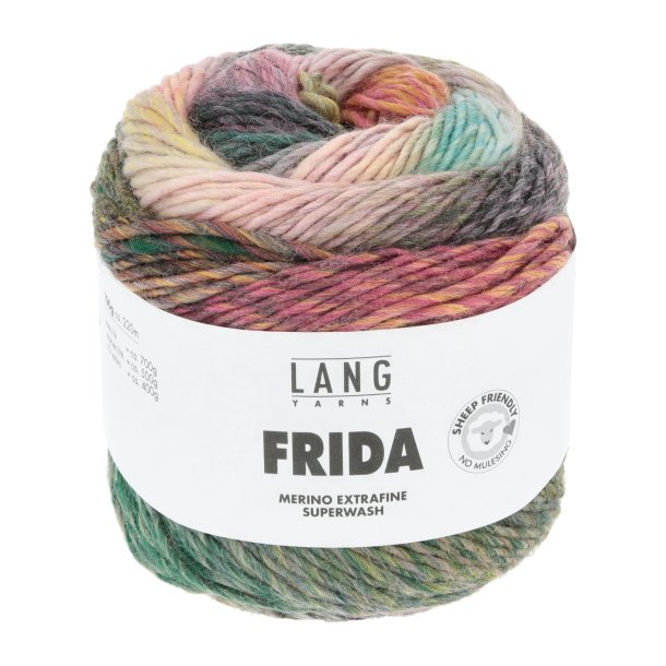 Lang Yarns - Frida Fv. 05 Grn/Orange Multi