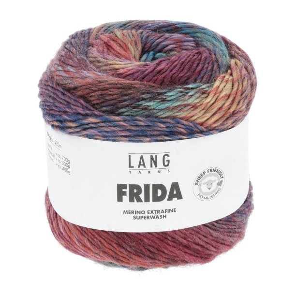 Lang Yarns - Frida Fv. 06 Rd Multi