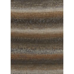 Lang Yarns - Frida Fv. 07 Brun/Gr Multi