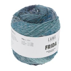 Lang Yarns - Frida Fv. 08 Petrol/Gr Multi