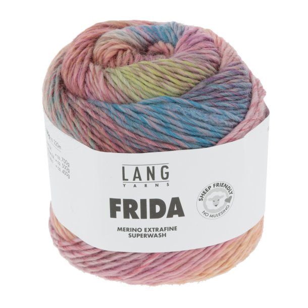 Lang Yarns - Frida Fv. 09 Rose/Lilla Multi