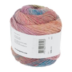 Lang Yarns - Frida Fv. 09 Rose/Lilla Multi
