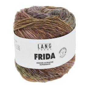 Lang Yarns - Frida Fv. 10 Brun/Lilla Multi