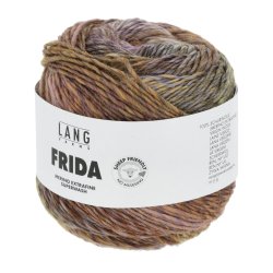 Lang Yarns - Frida Fv. 10 Brun/Lilla Multi