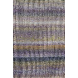 Lang Yarns - Frida Fv. 10 Brun/Lilla Multi
