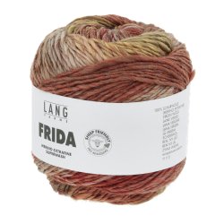 Lang Yarns - Frida Fv. 12 Orange/R�d Multi