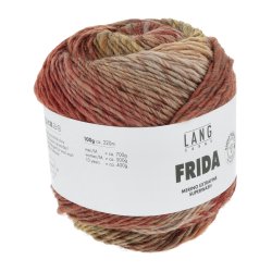 Lang Yarns - Frida Fv. 12 Orange/R�d Multi
