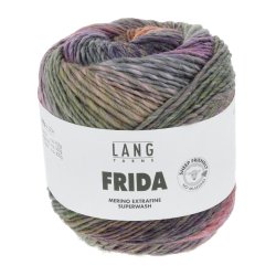 Lang Yarns - Frida Fv. 13 Lilla/Gr�n Multi