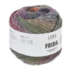 Lang Yarns - Frida Fv. 13 Lilla/Gr�n Multi