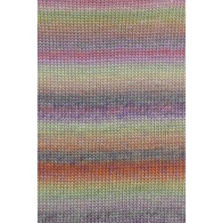 Lang Yarns - Frida Fv. 13 Lilla/Gr�n Multi