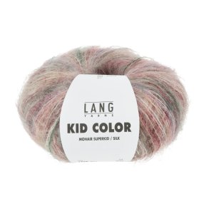Lang Yarns - Kid Color Multi Fv. 11 R�d/Gr�n/Natur
