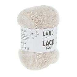 Lang Yarns - Lace Lam Fv. 01 Hvid