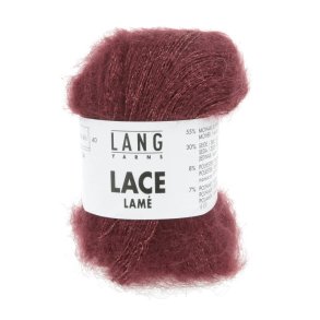 Lang Yarns - Lace Lam� Fv. 62 Wine Red
