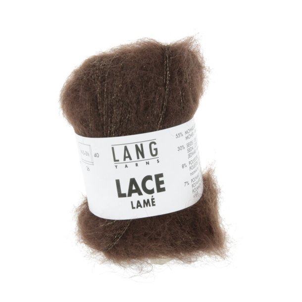 Lang Yarns - Lace Lam� Fv. 67 Chokolate