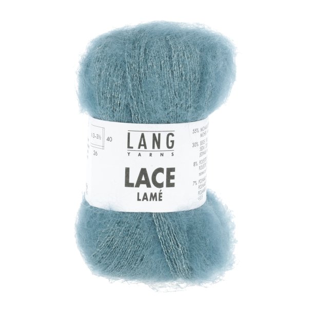 Lang Yarns - Lace Lam Fv. 74 Turkis