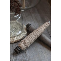 Garnspole m/snor UNIKA ass farver 3-pak