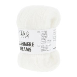Lang Yarns - Cashmere Dreams Fv. 01 Hvid