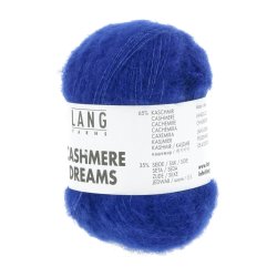 Lang Yarns - Cashmere Dreams Fv. 06 Royal Bl�