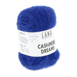 Lang Yarns - Cashmere Dreams Fv. 06 Royal Bl�