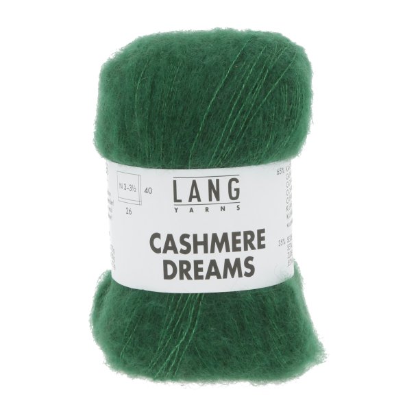 Lang Yarns - Cashmere Dreams Fv. 18 Mrk Grn