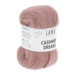 Lang Yarns - Cashmere Dreams Fv. 19 Old pink