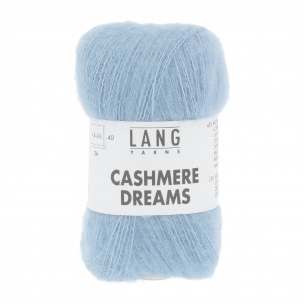 Lang Yarns - Cashmere Dreams Fv. 21 Lys Bl