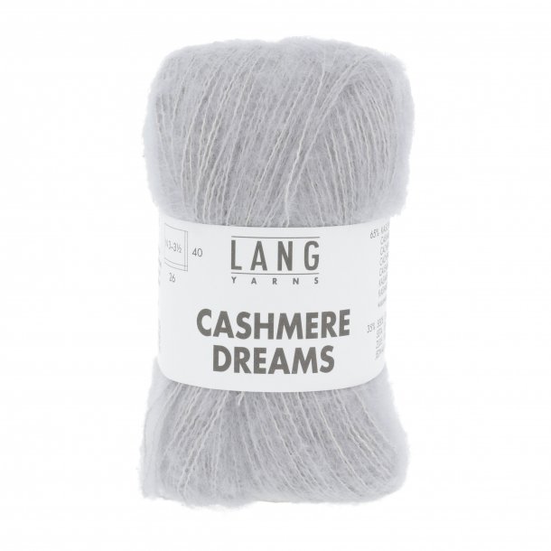 Lang Yarns - Cashmere Dreams Fv. 23 Lys gr