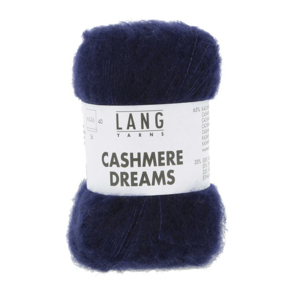 Lang Yarns - Cashmere Dreams Fv. 35 Marine