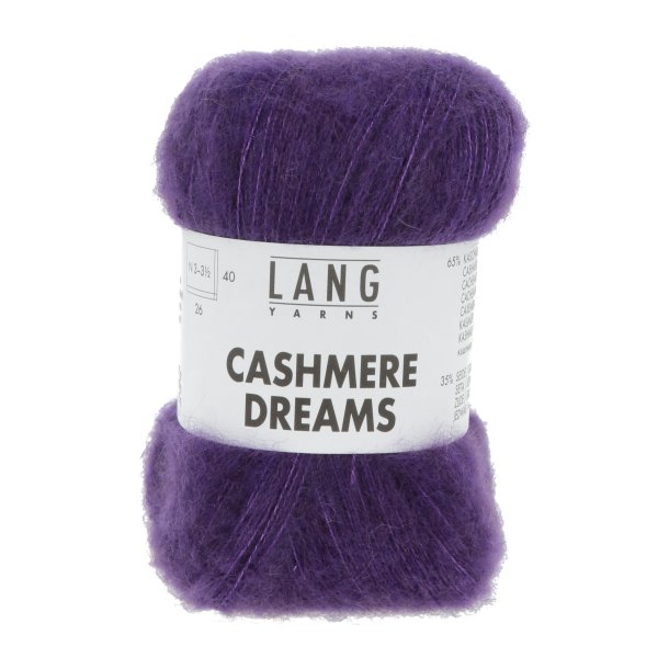 Lang Yarns - Cashmere Dreams Fv. 47 Lilla