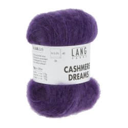 Lang Yarns - Cashmere Dreams Fv. 47 Lilla