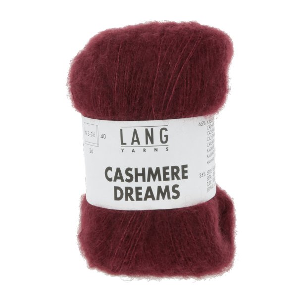 Lang Yarns - Cashmere Dreams Fv. 64 Bordeaux