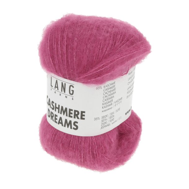 Lang Yarns - Cashmere Dreams Fv. 65 Fuchsia