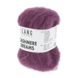 Lang Yarns - Cashmere Dreams Fv. 80 Eggplant