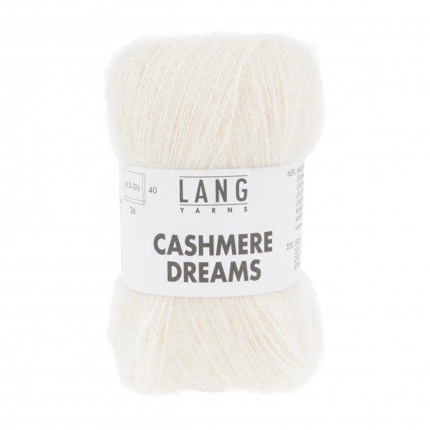 Lang Yarns - Cashmere Dreams Fv. 94 Natur