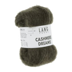 Lang Yarns - Cashmere Dreams Fv. 98 Oliven