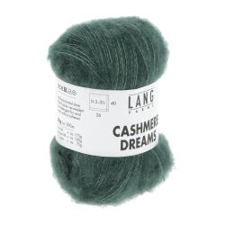 Lang Yarns - Cashmere Dreams Fv. 118 Flaske Grn