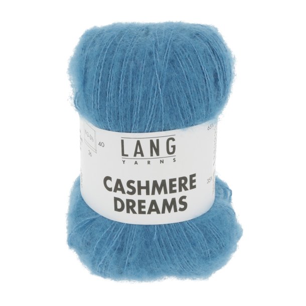 Lang Yarns - Cashmere Dreams Fv. 121 Azur Bl