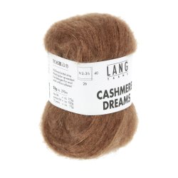 Lang Yarns - Cashmere Dreams Fv. 168 Brun